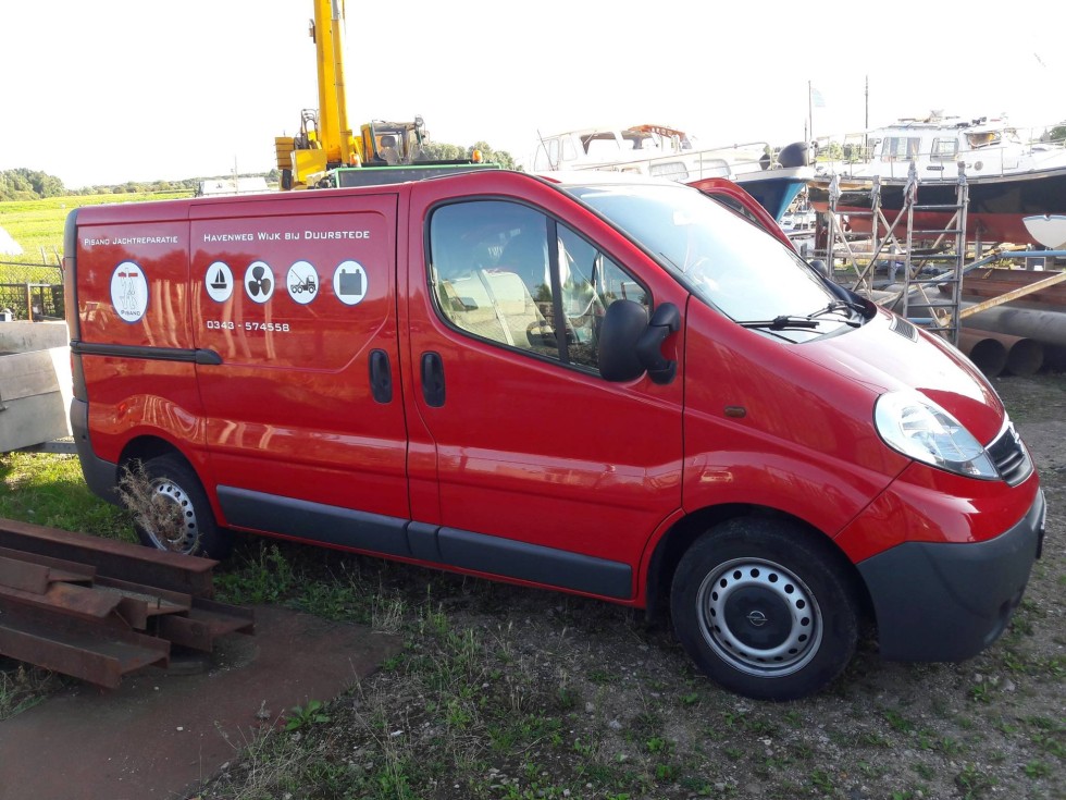 Pisano Jachtreparatie servicebus Pisano Jachtreparatie servicebus